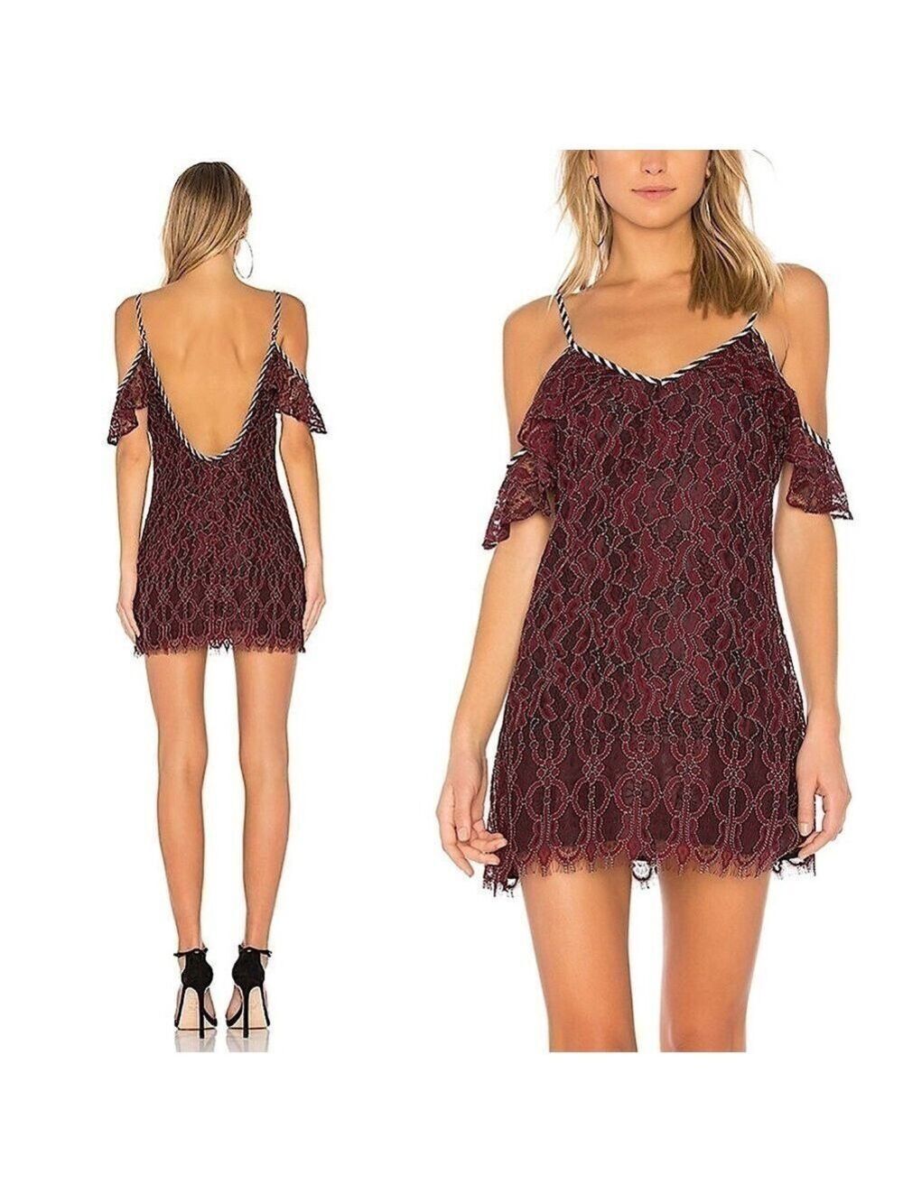 NBD Chance Lace Mini Dress